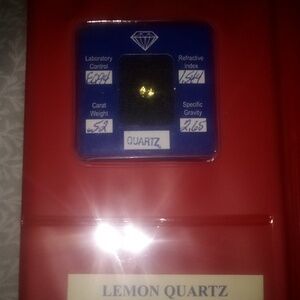 Certified lemon quartz